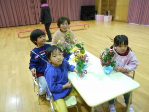 生け花体験5グループ
