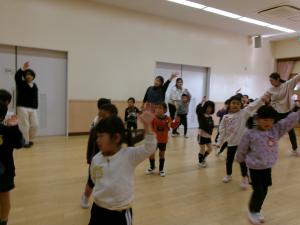 みんなで踊ったよ