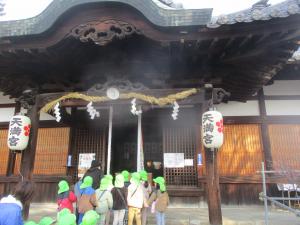 4歳児初詣の様子