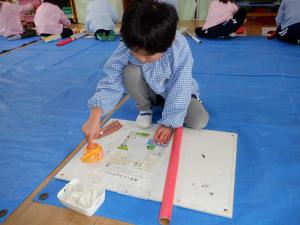 佐保幼　にょい棒づくり2