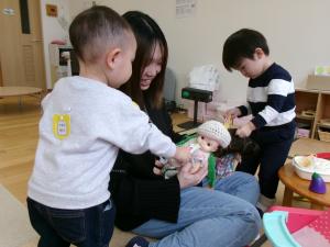 【ひよこ組】お人形遊び
