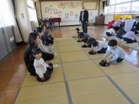 親子茶道教室①