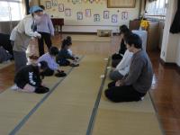 親子茶道教室②