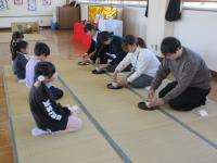 親子茶道教室④