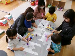 【りす組】凧製作