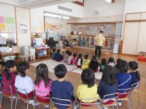 ペープサートゆきだるまのチャチャチャ