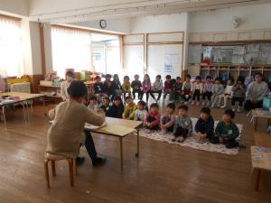 みんなでなぞなぞしたよ