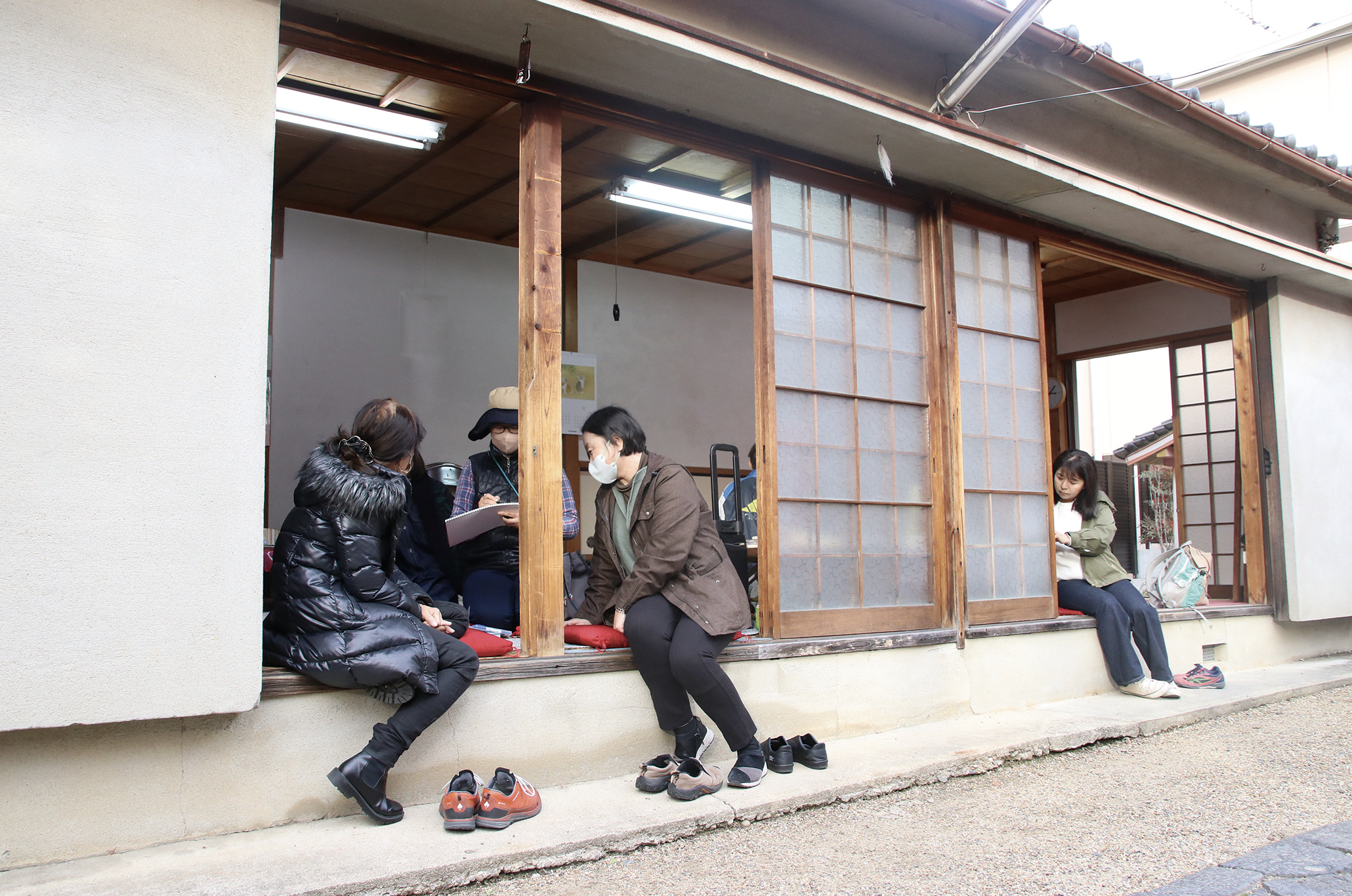 画像初宮神社境内
