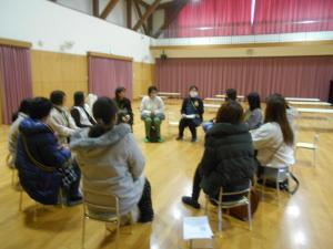 5歳児クラス懇談会の様子