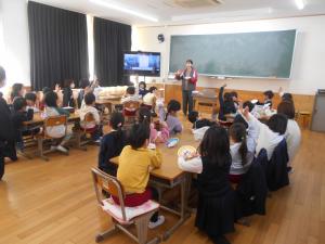 1年生と交流を楽しみました