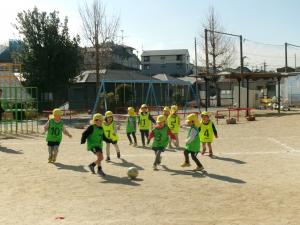 サッカーひまわり組3