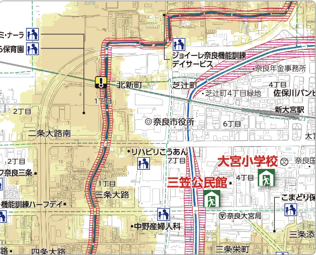 ハザードマップ⑵