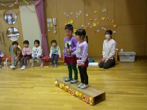 司会をする4歳児