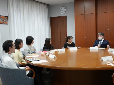 黒谷公園における共同研究成果発表会