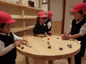 コマ回しできるかな