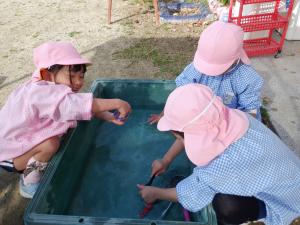 佐保幼　ほし組カフェ片付け２