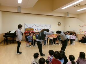 プレゼントを渡しました