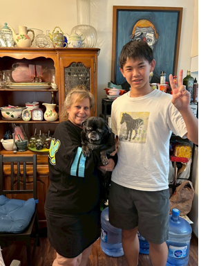 お世話になったホストマザーのLaura