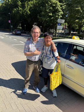 一日目の練習場まで連れていってくれたおじさんと