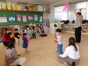 ２歳児ミュージックケア