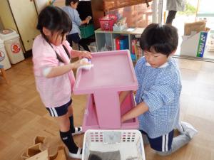 佐保幼　3月大掃除②