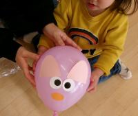 ２歳児お散歩ふうせん