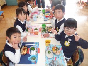 佐保幼　最後のお弁当2