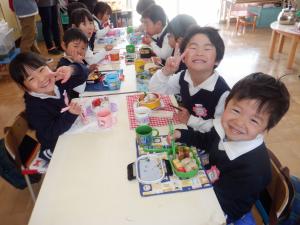 佐保幼　最後のお弁当３