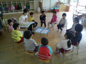 4歳児が１年間を振り返っています