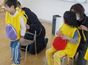 妊婦体験コーナー