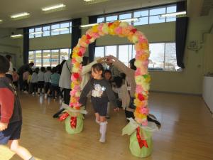 花道を退場しました