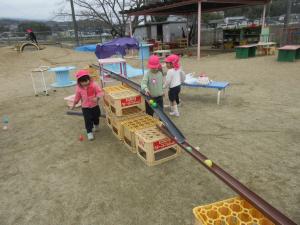 転がし遊び楽しいな