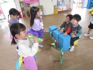 演奏しているよ