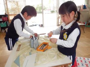 佐保幼　ダンゴムシ飼育２