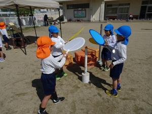 風で飛ばしてみよう