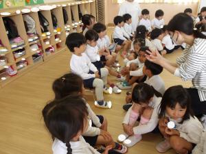 チューリップを歌ったよ