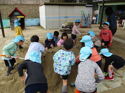 砂山をつくろう