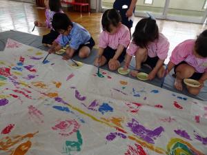 まだまだ白いところがあるよ