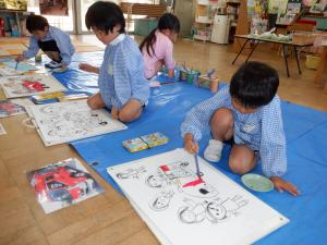 佐保幼　5月絵画２