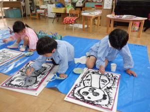 佐保幼　大仏様絵