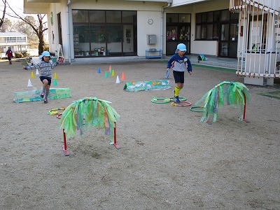 サーキット遊び