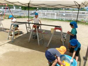 水を流そう