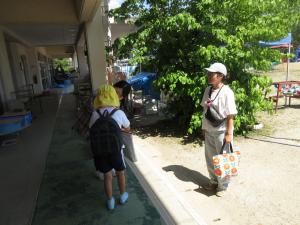 佐保幼　6月引き渡し訓練４