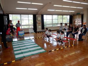 佐保幼　交通安全教室　6月