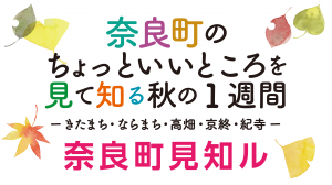 奈良町見知ル メインビジュアル