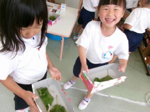 もうすぐ繭になるかな