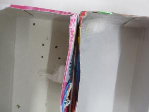 繭の中にカイコがいるよ