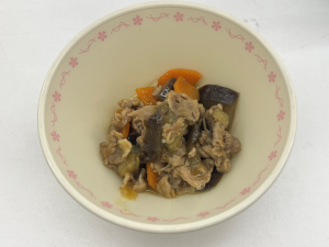 豚肉と奈良なすの甘辛煮