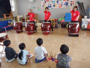 佐保幼　和太鼓で遊ぼう6月3