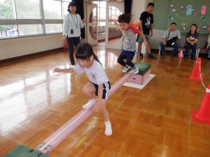 佐保幼　7月参観